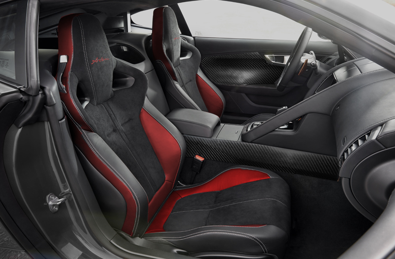 Arden center console in carbon for Jaguar F-Type – Arden Shop